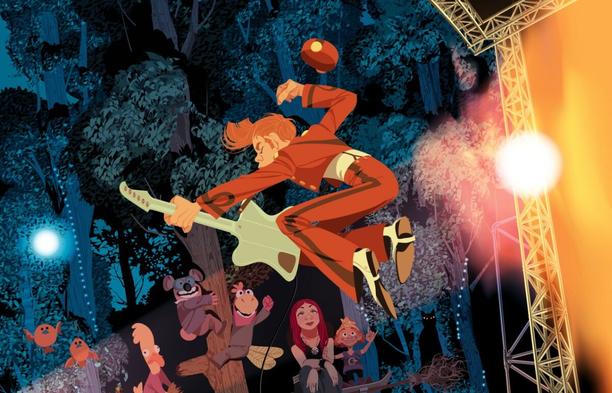 Spirou au Cabaret Vert